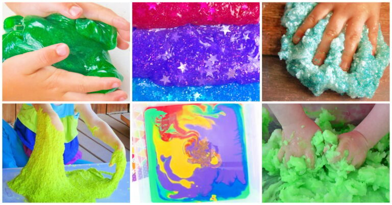 best slime goop oobleck gak and silly putty recipes Kids Activities Blog FB