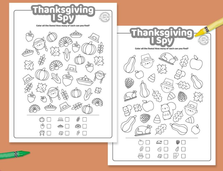 I Spy Thanksgiving Printable Facebook