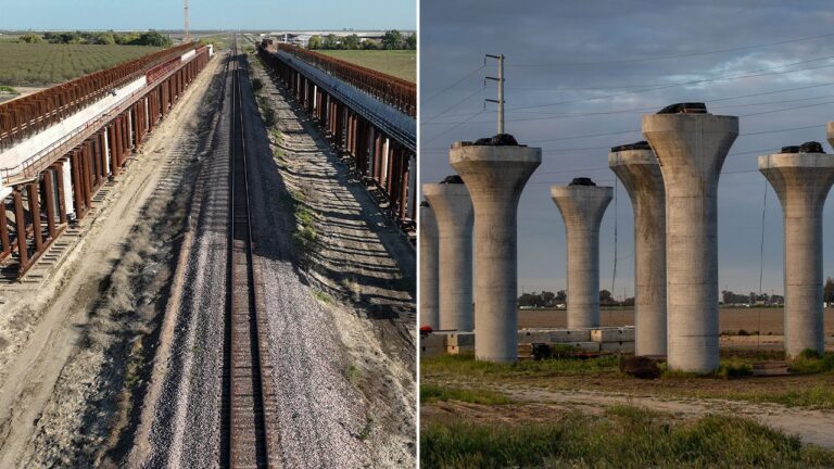 California high speed rail Unfinished