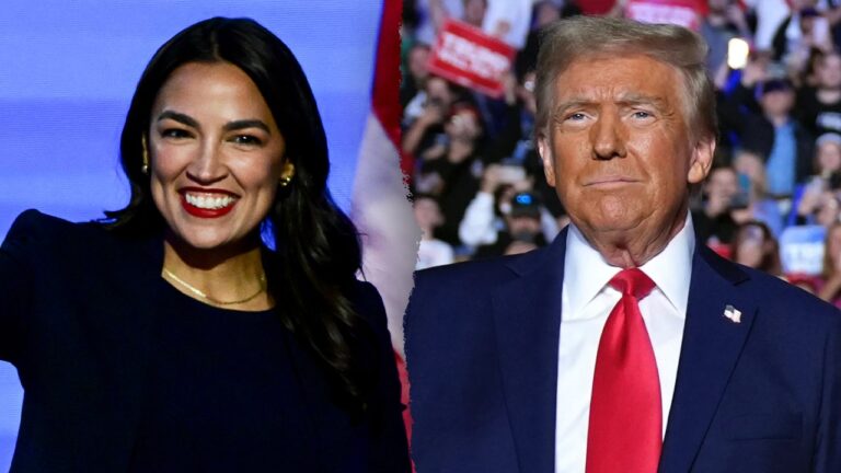 alexandria ocasio cortez donald trump