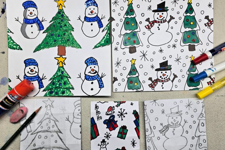 festive repeating patterns complete horiz kids activities blog