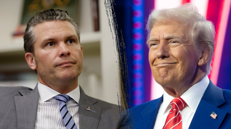 hegseth trump getty