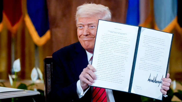 trump eo education
