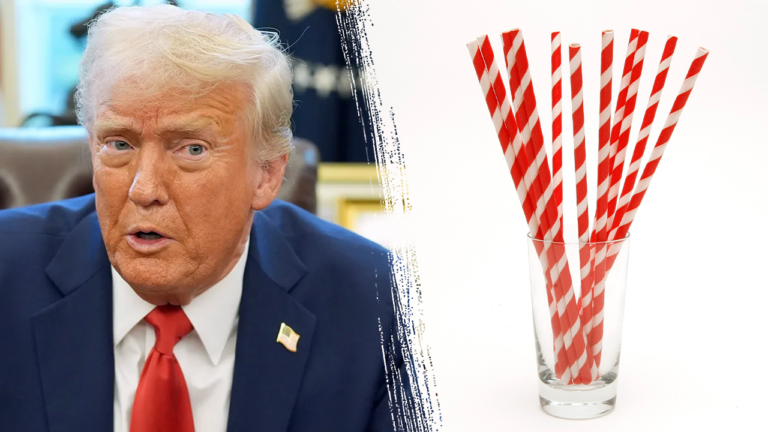 trump straws