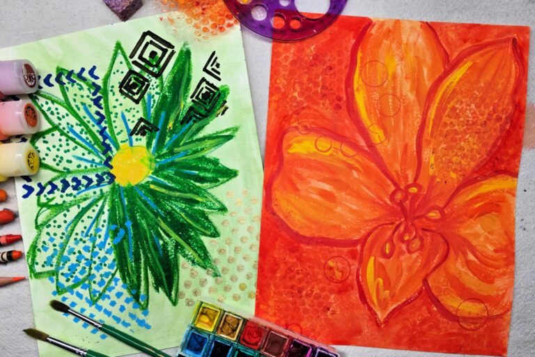 mixed media and colors complete horiz kids activities blog