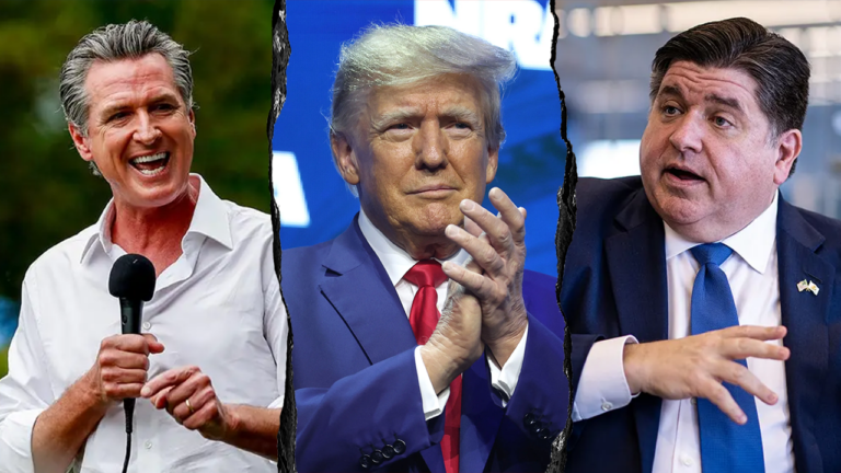 newsom trump pritzker