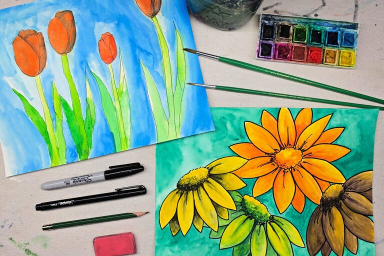 shading with watercolor complete horiz kids activities blog